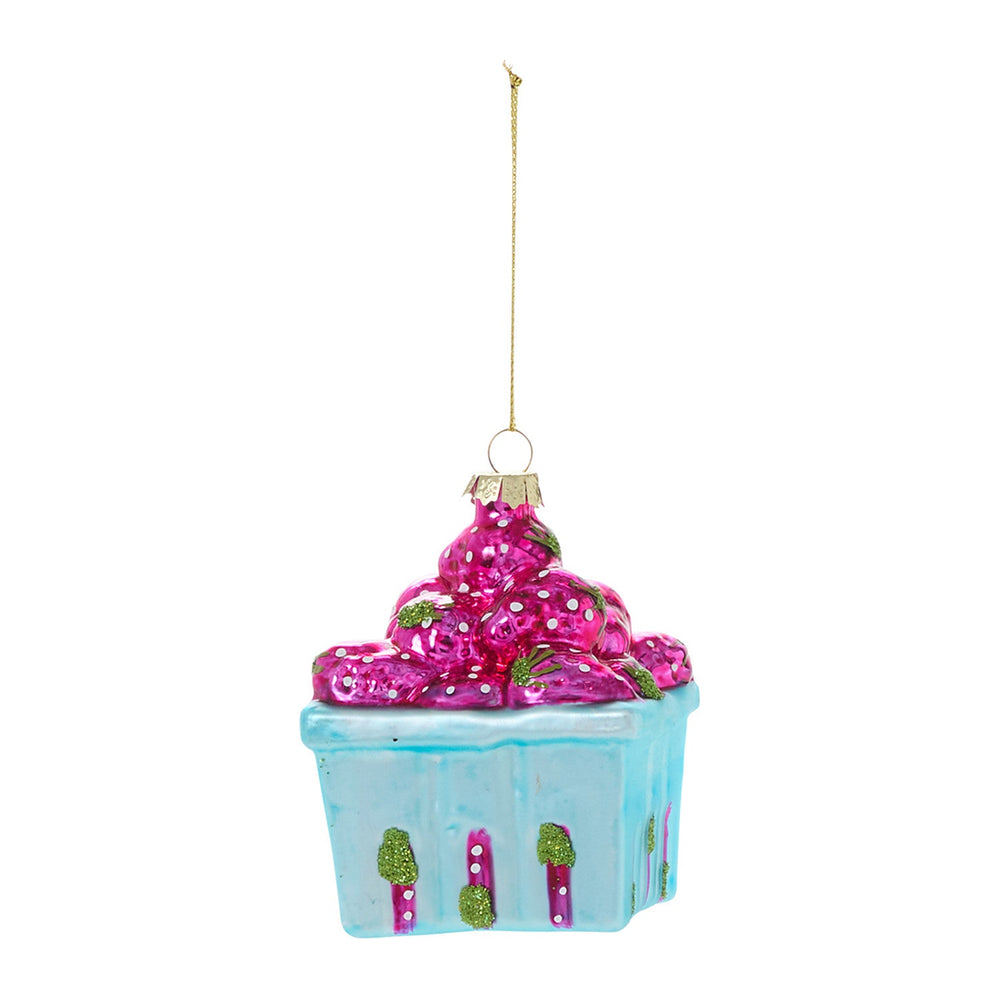 Berry Glass Basket (Set of 6) By Accent Decor