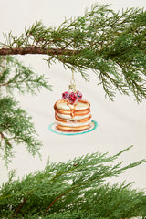 Dessert First Glass Ornament By Accent Decor