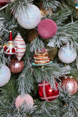Dessert First Glass Ornament By Accent Decor