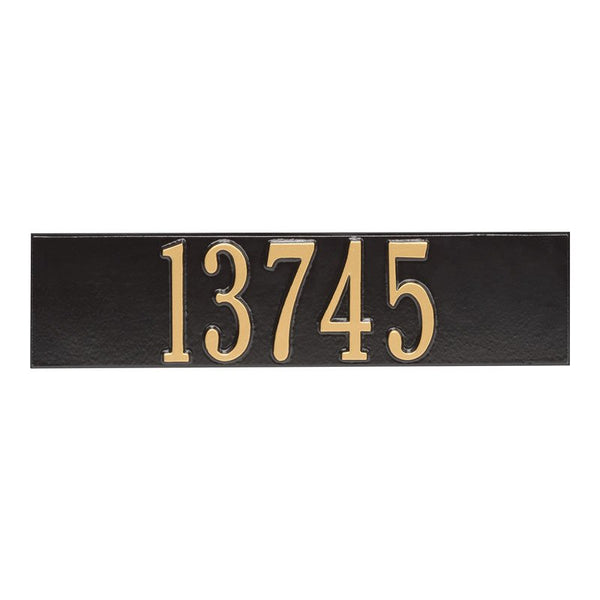 Whitehall Products Whitehall Colonial Wall Mailbox Personalized Plaque