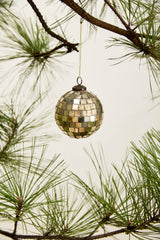 Antiqued Disco Ball Glass Ornaments By Accent Decor