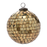 Antiqued Disco Ball Glass Ornaments By Accent Decor