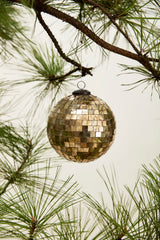 Antiqued Disco Ball Glass Ornaments By Accent Decor