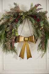 Bow Metal Wreath By Accent Decor