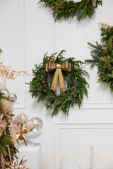 Bow Metal Wreath By Accent Decor