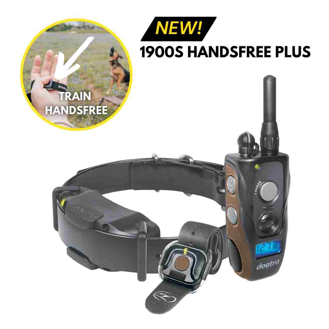 Dogtra 1900S HANDSFREE PLUS Boost and Lock, Remote Dog Training E-Collar 3/4 Mile Range