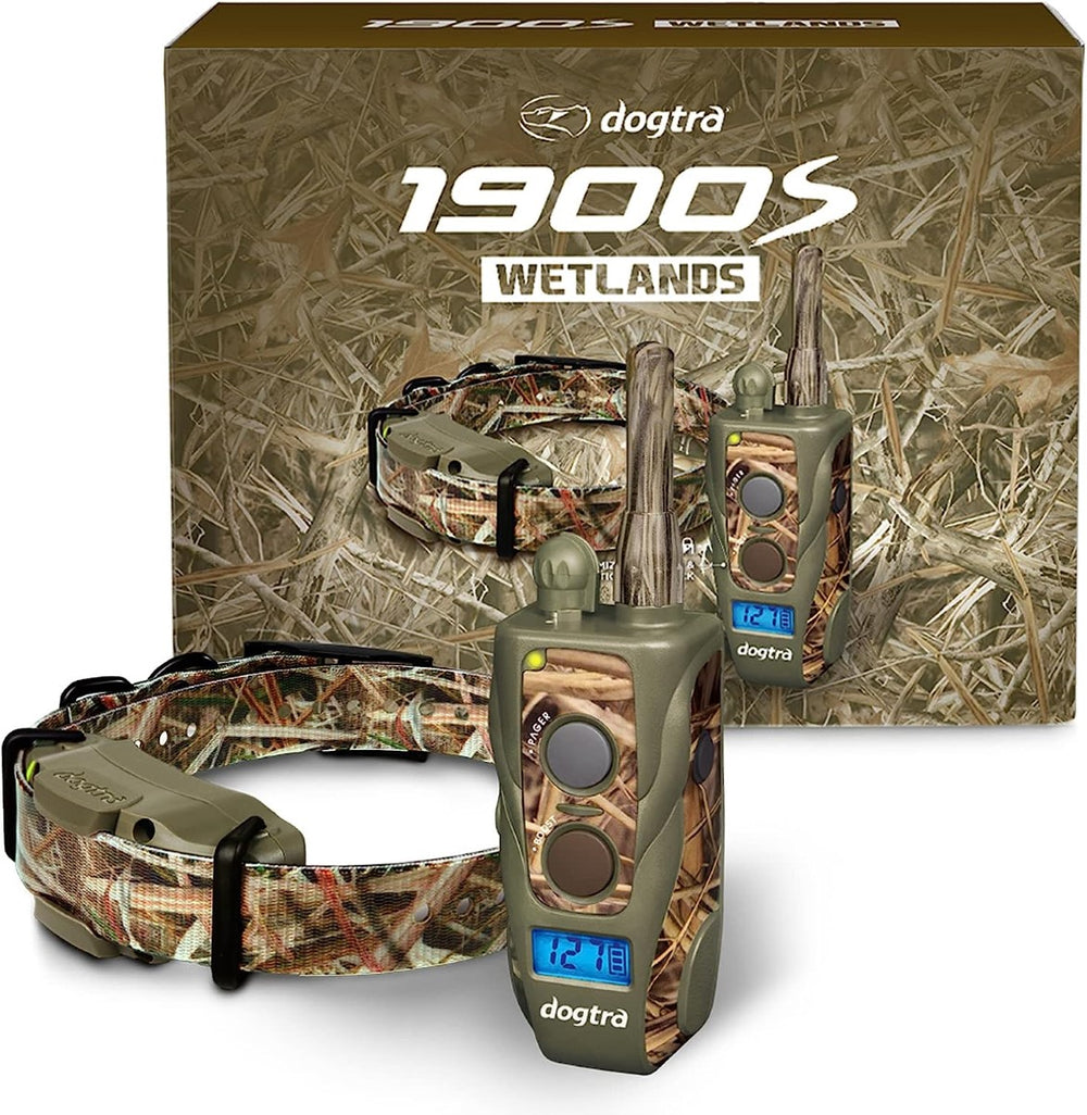 Dogtra 1900S Wetlands Boost & Lock Remote Dog Training E-Collar 3/4 Mile Range