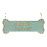 Whitehall Hanging Bone 2-Line Crate Personalized Plaque - Bronze Verdigris