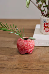 Apple Bud Vase By Accent Decor