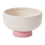 Valeria Speckled Textured Compote By Accent Decor