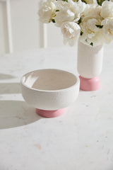 Valeria Speckled Textured Compote By Accent Decor