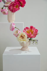 Robbi Hand-Painted Ceramic Compote By Accent Decor