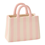 Miranda Handbag Glossy Ceramic Vase By Accent Decor