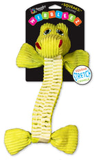 Spunky Pup Wibbleez Stretch & Squeak Dog Toy - Straight