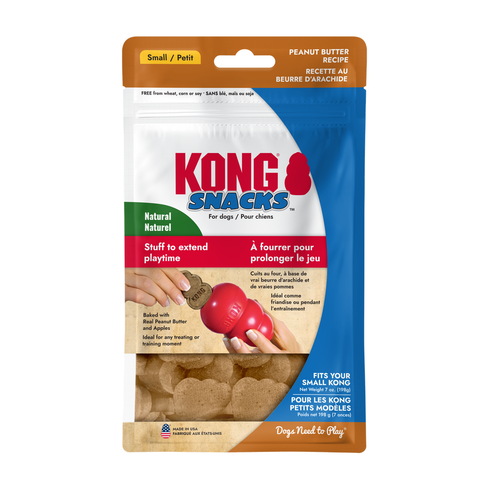 KONG Snacks Peanut Butter Dog Treats, Small - view 3