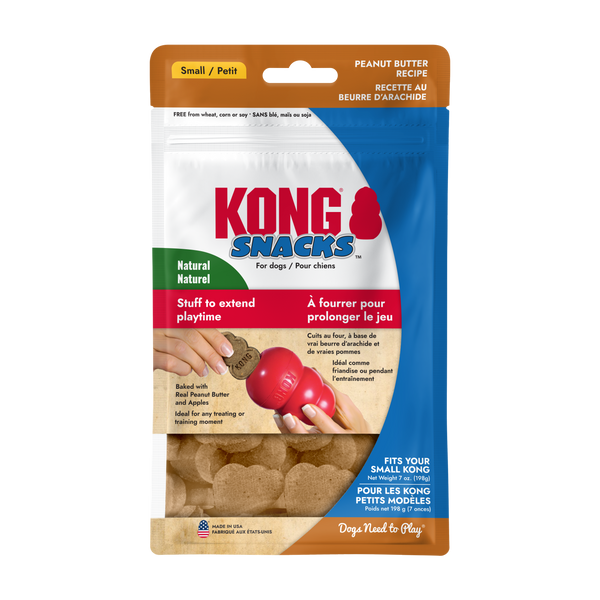 King Wholesale KONG Snacks Peanut Butter Dog Treats, Small