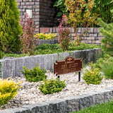 Whitehall Arlington Standard Lawn 2-Line "In Memory Of" Personalized Memorial Plaque - lifestyle