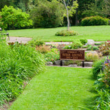 Whitehall Wilmington Standard Lawn 2-Line "In Memory Of" Personalized Memorial Plaque - lifestyle