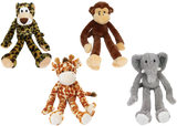 Multipet Swingin' Safari Elephant Plush Dog Toy - 19"