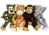Multipet Swingin' Safari Giraffe Plush Dog Toy - 19"