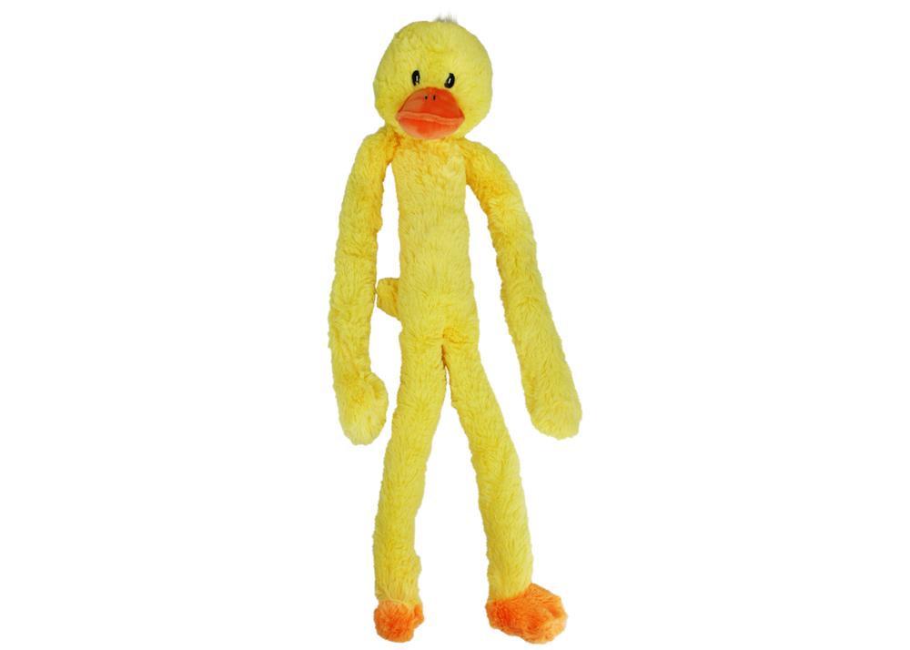 Multipet Swingin' Slevins Duck Plush Dog Toy - 27"
