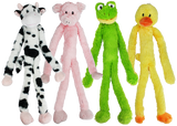 Multipet Swingin' Slevins Pig Plush Dog Toy - 27"