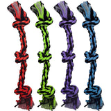 Multipet Nuts For Knots 3-Knot Rope Dog Toy - 15"