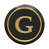 Whitehall Balmoral Personalized Monogram - Black