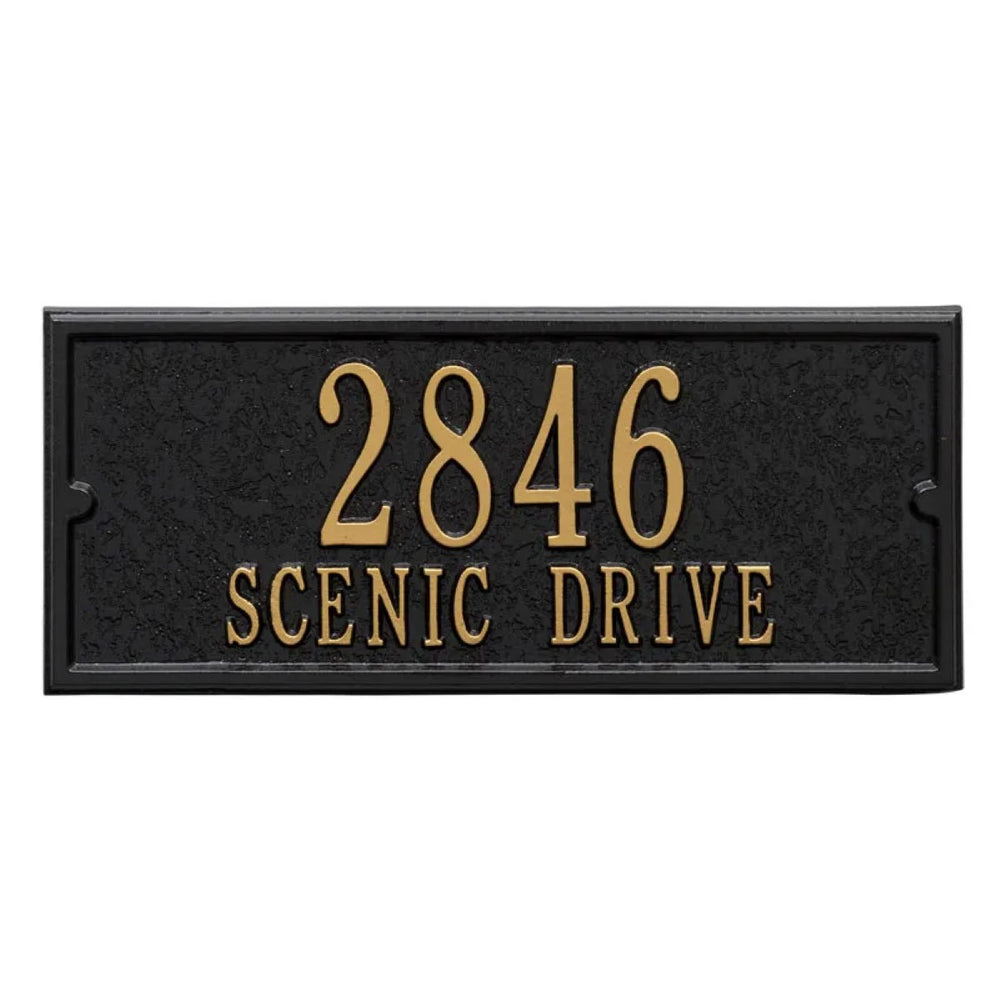 Whitehall Products Personalized Mailbox Side Plaques (5 Styles)