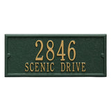 Whitehall Products Personalized Mailbox Side Plaques (5 Styles)