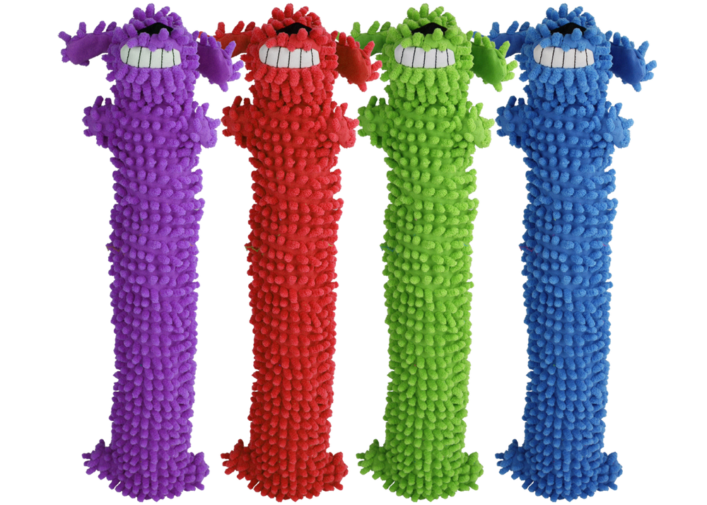 Multipet Floppy Loofa Plush Dog Toy - 12"