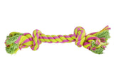 Multipet Nuts For Knots 2-Knot Rope Dog Toy - 8.5"