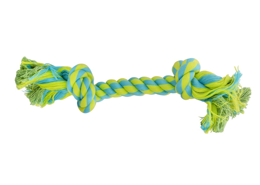 Multipet Nuts For Knots 2-Knot Rope Dog Toy - 8.5"