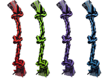 Multipet Nuts For Knots 3-Knot Rope Dog Toy - 15"