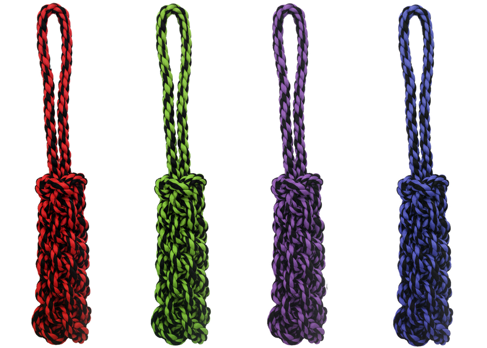 Multipet Nuts For Knots Braided Rope Tug Dog Toy - 16"