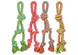 Multipet Nuts For Knots Rope with Danglers Dog Toy (2 Sizes Available)