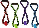Multipet Nuts For Knots Rope Tug with Ball Dog Toy - 20"