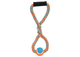 Multipet Nuts For Knots Rope Tug with Ball Dog Toy - 20"