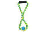 Multipet Nuts For Knots Rope Tug with Ball Dog Toy - 20"
