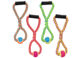 Multipet Nuts For Knots Rope Tug with Ball Dog Toy - 20"