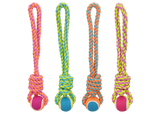 Multipet Nuts For Knots Rope with Ball Dog Toy - 19"