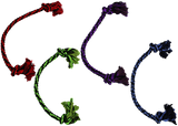 Multipet Nuts For Knots 2-Knot Jumbo Rope Dog Toy - 48"