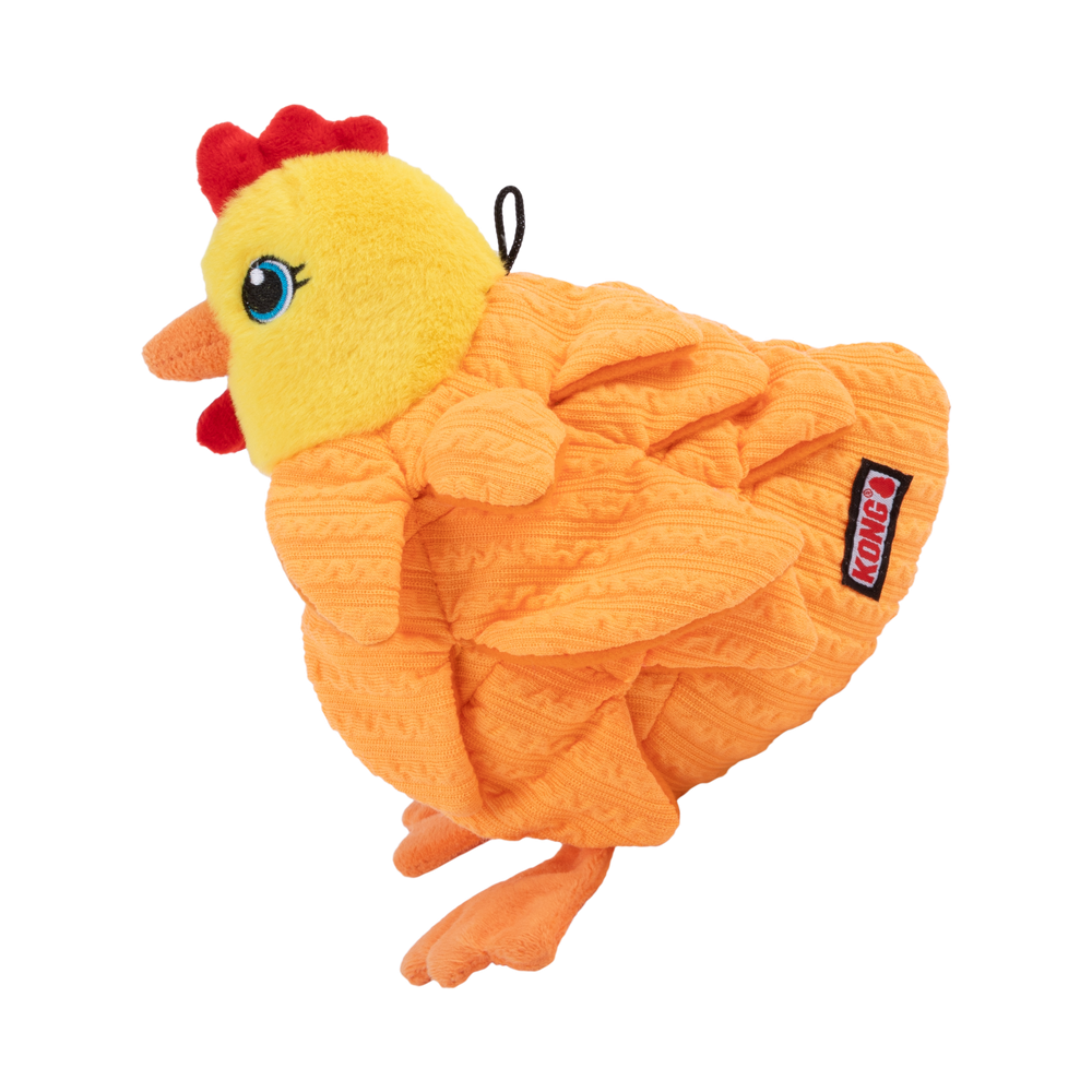 KONG Layerz Forage Hen Dog Toy, Medium