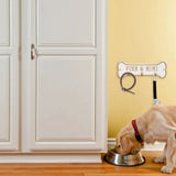 Whitehall Bone Leash Holder Personalized Wall Plaque