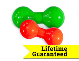 Ruff Dawg Indestructible Big Dawg Barbell Dog Toy, Assorted (2 Sizes Available)