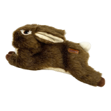 KONG Wild Low Stuff Rabbit Plush Dog Toy, Medium - view 2