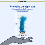 Jingle Fluff Cat Toy size guide