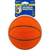 Naturflex Natural Rubber Latex Sports Ball Dog Toy - Basketball / 5"