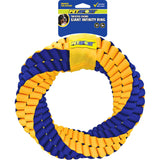 Twisted Chews Heavy-Duty Webbing Tug Dog Toy - Giant Infinity Ring 10"