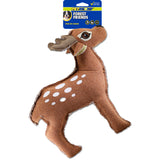 Forest Friends Canvas Plush Squeaky Dog Toy